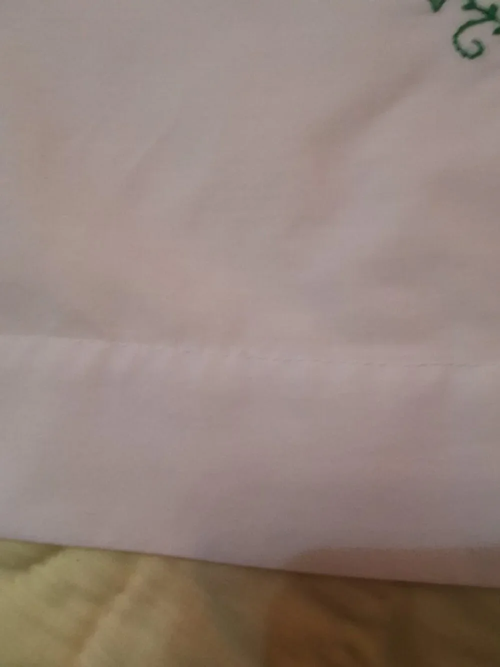 Embroidered Pillow Case (Quantity 1)